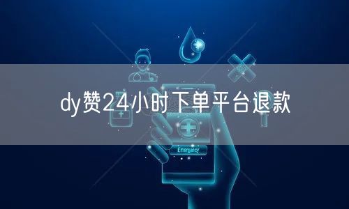 dy赞24小时下单平台退款